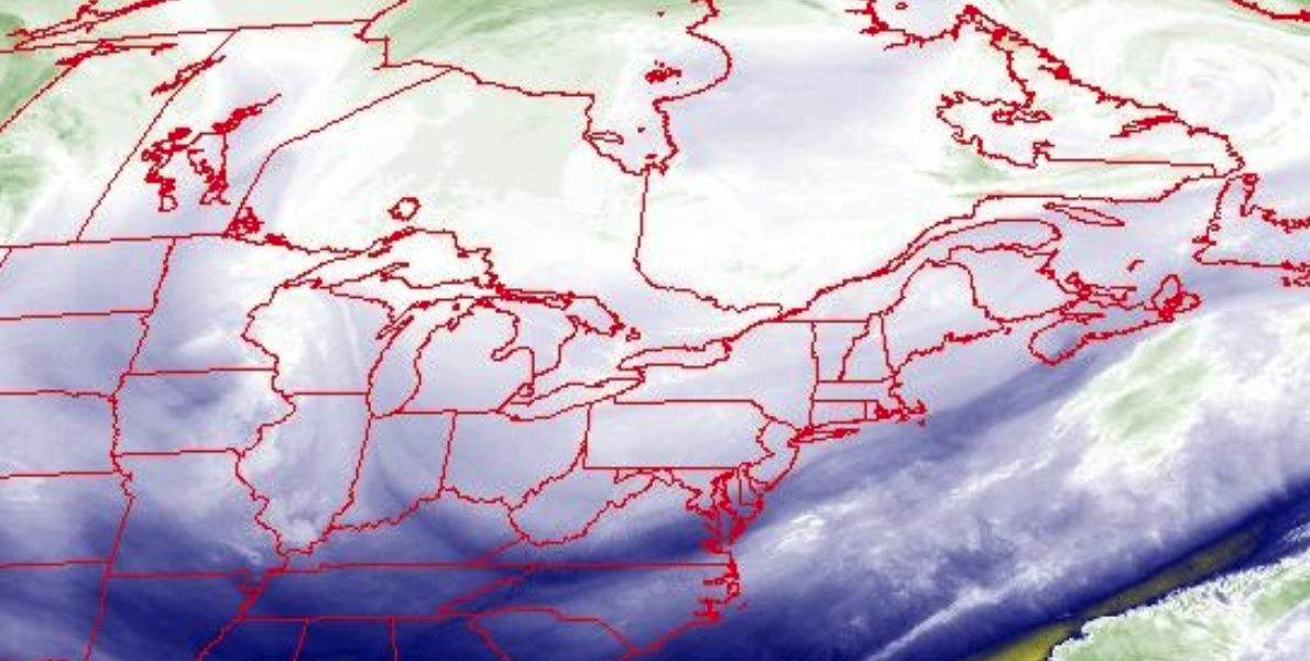 Deep Polar Trough Sends Waves Of Shortwaves NY NJ PA Weather